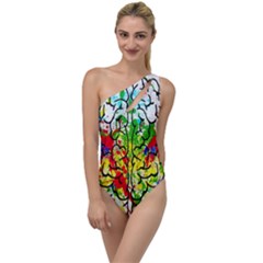 Brain Mind Psychology Idea Hearts To One Side Swimsuit by pakminggu