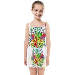 Brain Mind Psychology Idea Hearts Kids  Summer Sun Dress by pakminggu