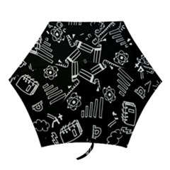 Knowledge Drawing Education Science Mini Folding Umbrellas by pakminggu