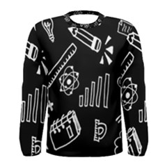 Knowledge Drawing Education Science Men s Long Sleeve Tee by pakminggu