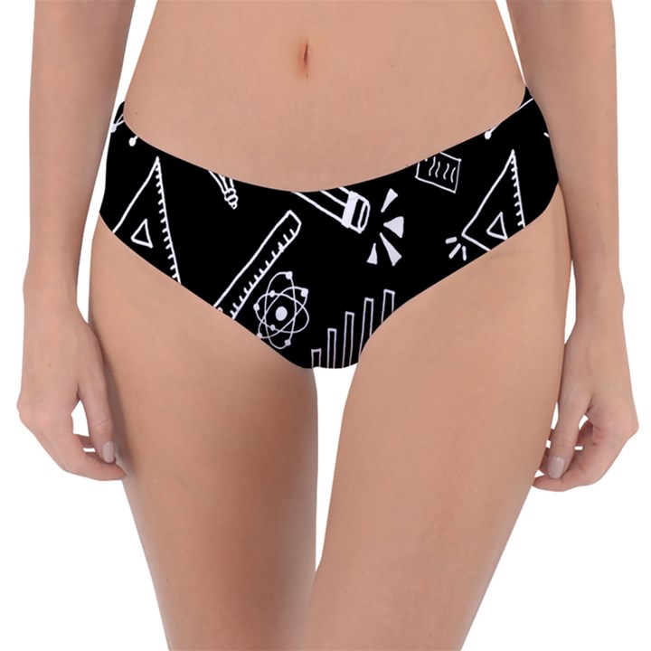 Knowledge Drawing Education Science Reversible Classic Bikini Bottoms