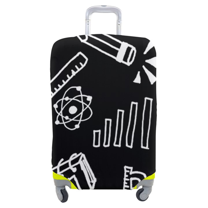 Knowledge Drawing Education Science Luggage Cover (Medium)