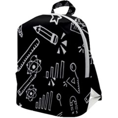 Knowledge Drawing Education Science Zip Up Backpack by pakminggu