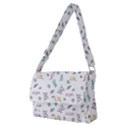 Doodle Pattern Full Print Messenger Bag (M) View1