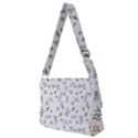 Doodle Pattern Full Print Messenger Bag (M) View2