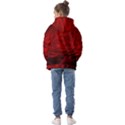 Rose Red Rose Red Flower Petals Waves Glow Kids  Oversized Hoodie View2