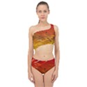 Music Notes Melody Note Sound Spliced Up Two Piece Swimsuit View1