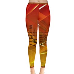 Music Notes Melody Note Sound Inside Out Leggings by pakminggu