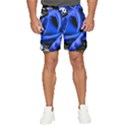 Blue Rose Roses Bloom Blossom Men s Runner Shorts View1