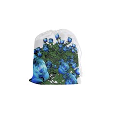 Flowers Roses Rose Nature Bouquet Drawstring Pouch (small) by pakminggu