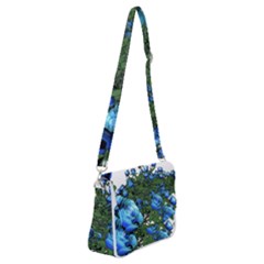 Flowers Roses Rose Nature Bouquet Shoulder Bag With Back Zipper