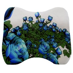 Flowers Roses Rose Nature Bouquet Velour Head Support Cushion by pakminggu