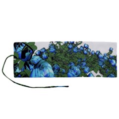 Flowers Roses Rose Nature Bouquet Roll Up Canvas Pencil Holder (m) by pakminggu