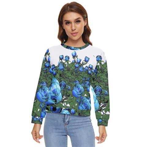 Flowers Roses Rose Nature Bouquet Women s Long Sleeve Raglan Tee by pakminggu