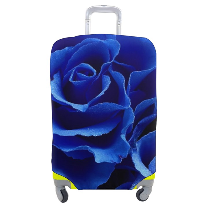 Roses Flowers Plant Romance Luggage Cover (Medium)