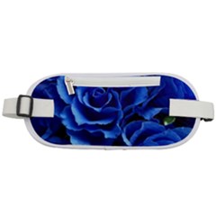 Roses Flowers Plant Romance Rounded Waist Pouch by pakminggu