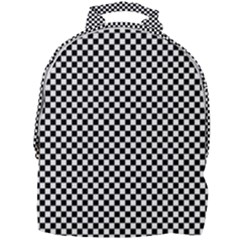 Background Black Board Checker Checkerboard Mini Full Print Backpack