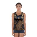 Peacock Plumage Bird  Pattern Graceful Sport Tank Top  View1