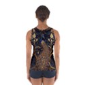 Peacock Plumage Bird  Pattern Graceful Sport Tank Top  View2