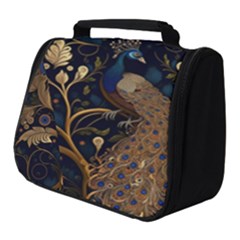 Peacock Plumage Bird  Pattern Graceful Full Print Travel Pouch (small) by pakminggu