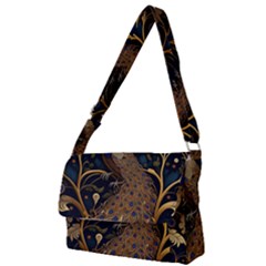 Peacock Plumage Bird  Pattern Graceful Full Print Messenger Bag (s) by pakminggu