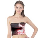 Deer Animal Moon Planet Space Fantasy Tube Top View1