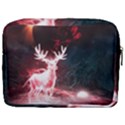 Deer Animal Moon Planet Space Fantasy Make Up Pouch (Large) View2