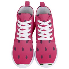 Watermelon Fruit Summer Red Fresh Food Healthy Women s Lightweight High Top Sneakers by pakminggu