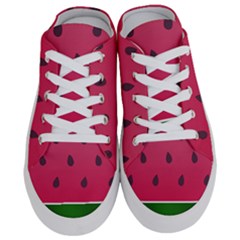 Watermelon Fruit Summer Red Fresh Food Healthy Half Slippers by pakminggu