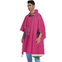 Watermelon Fruit Summer Red Fresh Food Healthy Men s Hooded Rain Ponchos View2