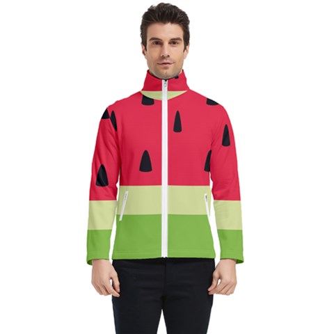 Watermelon Fruit Food Healthy Vitamins Nutrition Men s Bomber Jacket by pakminggu