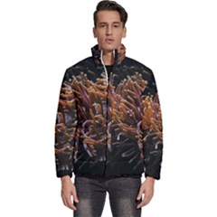 Sea Anemone Coral Underwater Ocean Sea Water Men s Puffer Bubble Jacket Coat by pakminggu