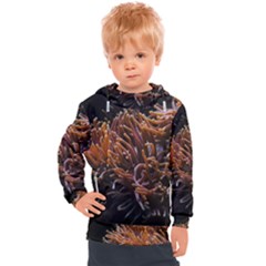 Sea Anemone Coral Underwater Ocean Sea Water Kids  Hooded Pullover by pakminggu