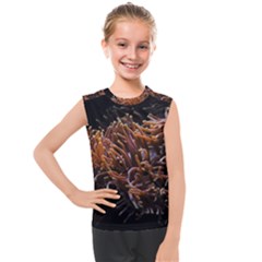 Sea Anemone Coral Underwater Ocean Sea Water Kids  Mesh Tank Top by pakminggu