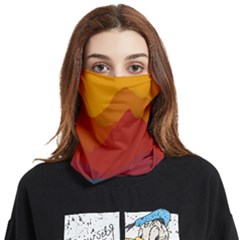 Mountain Forest Nature Scenery Art Mountains Face Covering Bandana (two Sides) by pakminggu