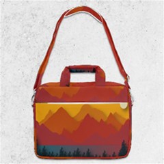 Mountain Forest Nature Scenery Art Mountains Macbook Pro 13  Shoulder Laptop Bag  by pakminggu