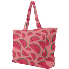 Watermelon Red Food Fruit Healthy Summer Fresh Simple Shoulder Bag by pakminggu