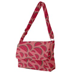 Watermelon Red Food Fruit Healthy Summer Fresh Full Print Messenger Bag (l) by pakminggu