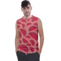 Watermelon Red Food Fruit Healthy Summer Fresh Men s Regular Tank Top View1