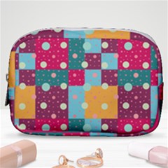 Background Pattern Texture Design Dots Wallpaper Make Up Pouch (small) by pakminggu