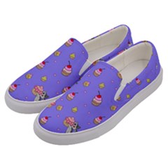 Art Pattern Design Seamless Scrapbooking Men s Canvas Slip Ons by pakminggu