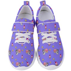 Art Pattern Design Seamless Scrapbooking Women s Velcro Strap Shoes by pakminggu