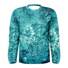 Nature Wallpaper Bubbles Water Bubbly Men s Long Sleeve Tee by pakminggu