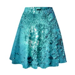 Nature Wallpaper Bubbles Water Bubbly High Waist Skirt by pakminggu