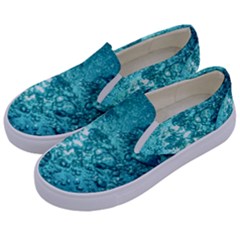 Nature Wallpaper Bubbles Water Bubbly Kids  Canvas Slip Ons by pakminggu