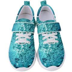 Nature Wallpaper Bubbles Water Bubbly Women s Velcro Strap Shoes by pakminggu