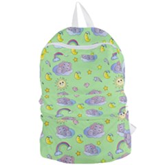 Elephant Sleeping Elephants Background Foldable Lightweight Backpack by pakminggu