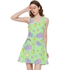 Elephant Sleeping Elephants Background Inside Out Racerback Dress by pakminggu