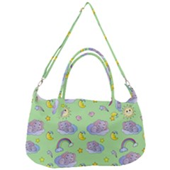 Elephant Sleeping Elephants Background Removable Strap Handbag by pakminggu