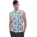 Pigs Pattern Art Design Drawing Sketch Wallpaper Men s Regular Tank Top View1